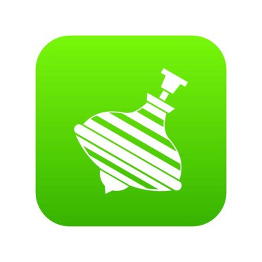 Atlıkarınca uğultu üst simge dijital yeşil