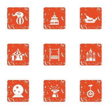 Büyücülük simgeler kümesi, grunge tarzı