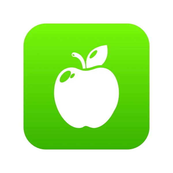 Jabłko zielone wektor — Wektor stockowy