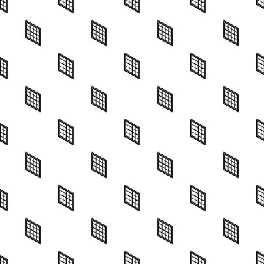 Kafes pencere tasarlamak vektör sorunsuz çerçeve