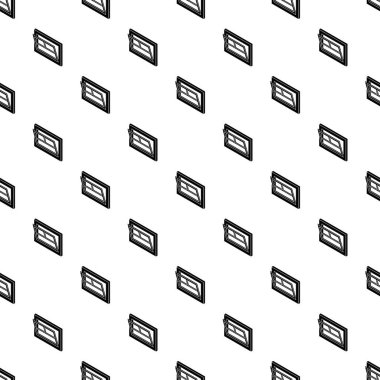 Açık pencere yaprak tasarlamak vektör sorunsuz