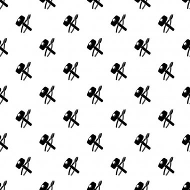 Çekiç sıkma akarları tasarlamak vektör sorunsuz