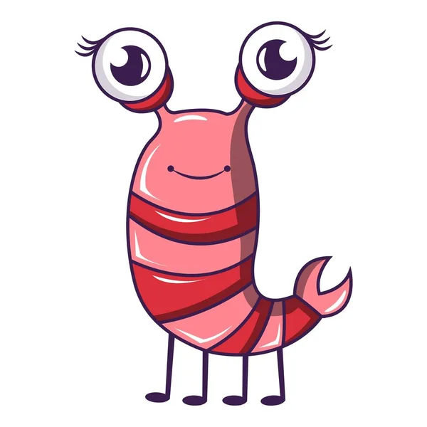 Kleines Bug-Symbol, Cartoon-Stil — Stockvektor