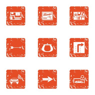 Park yolu simgeler kümesi, grunge tarzı