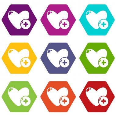 9 vektör simgeler gibi ayarla