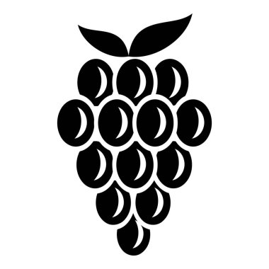 Üzüm tatlı simgesi, basit tarzı