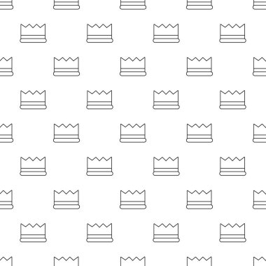 Gümüş crown tasarlamak vektör sorunsuz