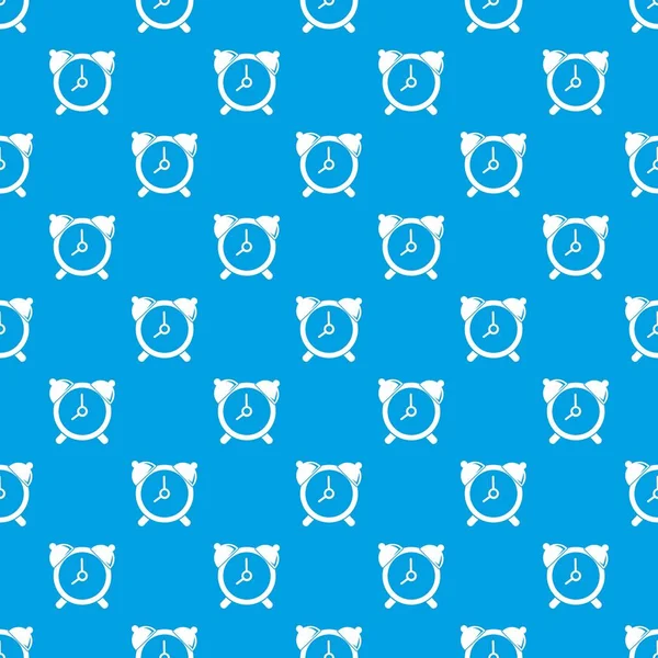 Çalar saat desen vektör kesintisiz mavi