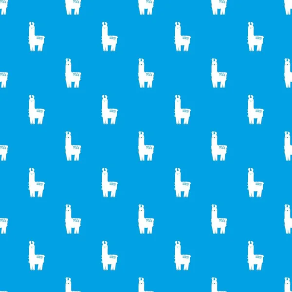 Vecteur de motif lama bleu sans couture — Image vectorielle