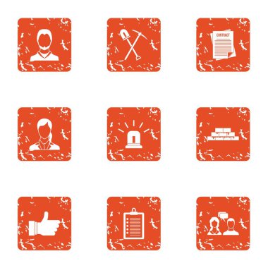 Mülkiyet simgeler kümesi, grunge tarzı