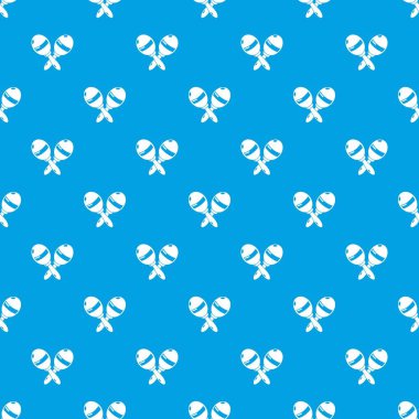 Marakas desen vektör kesintisiz mavi