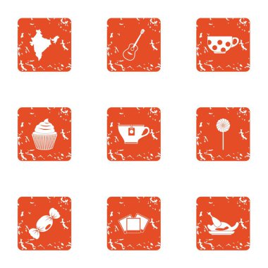 Suyu simgeler kümesi, grunge tarzı