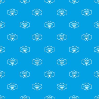 İç çamaşırı vücut desen vektör kesintisiz mavi