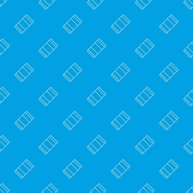 Çikolata desen vektör kesintisiz mavi