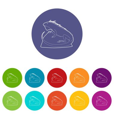 Varan simgesi, anahat stili