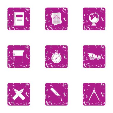 Kurumsal simgeler kümesi, grunge tarzı