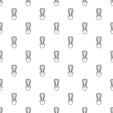 Dikdörtgen kaktüs tasarlamak vektör sorunsuz