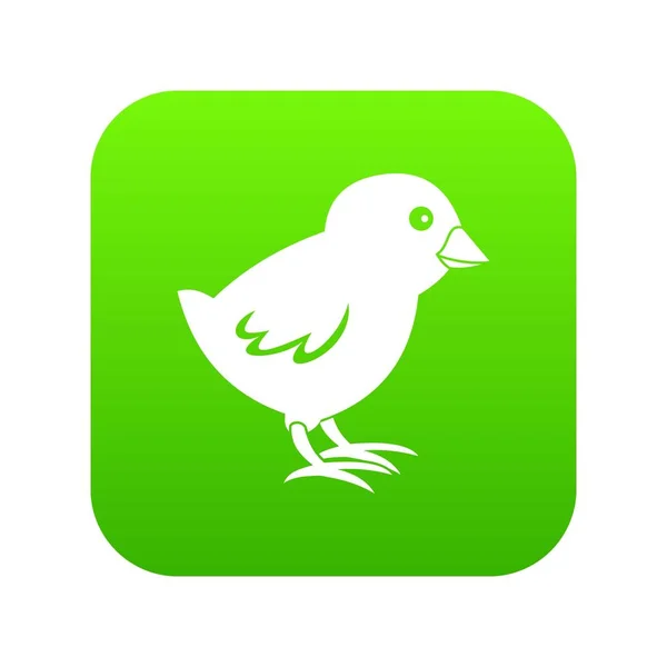 Pintainho ícone digital verde — Vetor de Stock