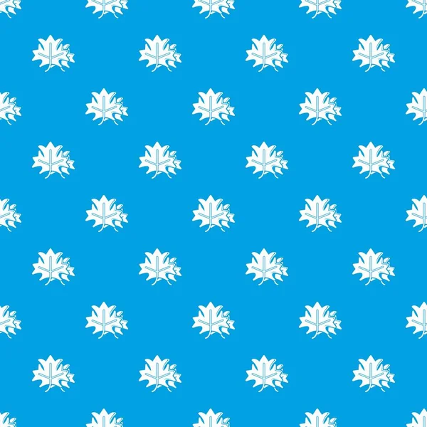 Σφενδάμι μοτίβο διάνυσμα απρόσκοπτη μπλε — Διανυσματικό Αρχείο