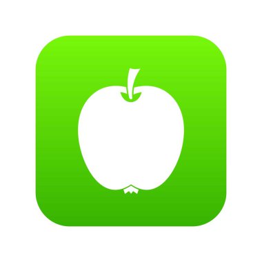 Apple simgesini dijital yeşil