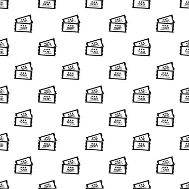 Sinema bilet tasarlamak vektör sorunsuz