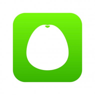 Pomelo simgesi dijital yeşil