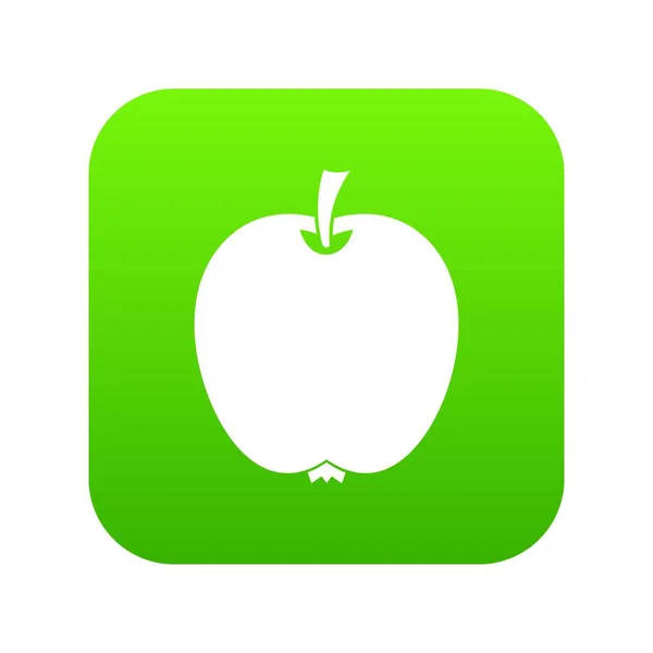 Digital πράσινο εικονίδιο Apple — Διανυσματικό Αρχείο