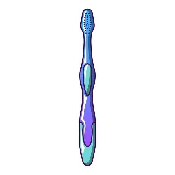Trendy toothbrush icon, cartoon style — Stock Vector