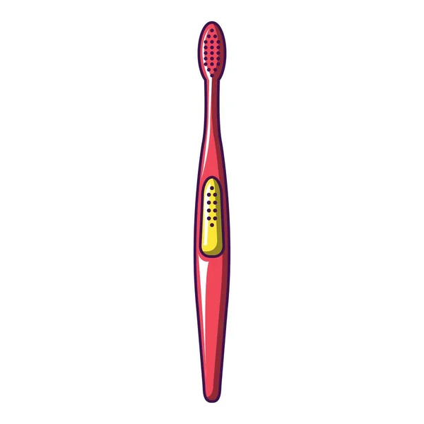 Children toothbrush icon, cartoon style — Stock Vector