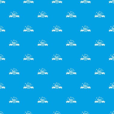 Uyku desen vektör kesintisiz mavi