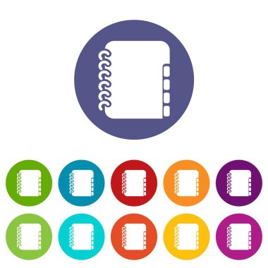 Notebook telefon defteri simgesini, basit tarzı