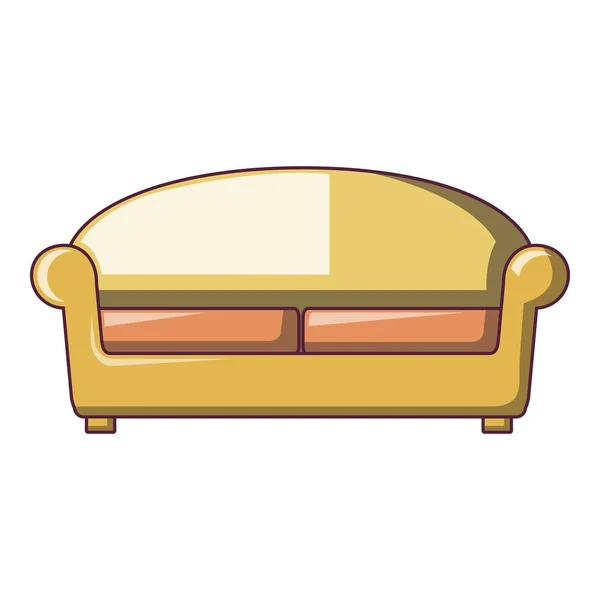 Knole sofa icon, cartoon style — Stock Vector