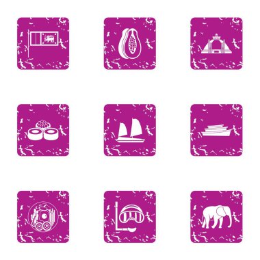 Elite simgeler kümesi, grunge tarzı dinlenmek