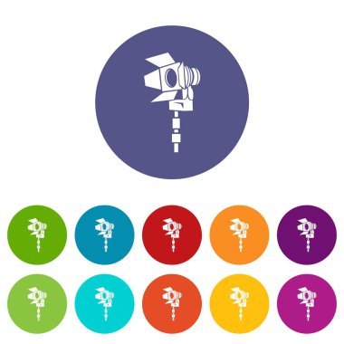 Film ışık simgesi, basit tarzı