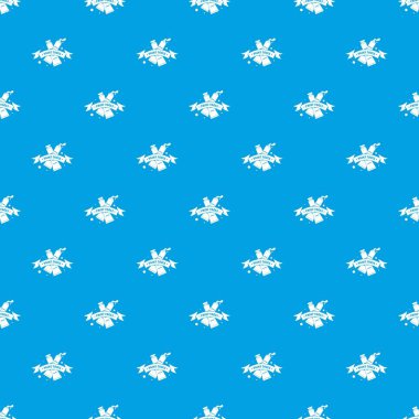 Boyama aracı tüp desen vektör kesintisiz mavi