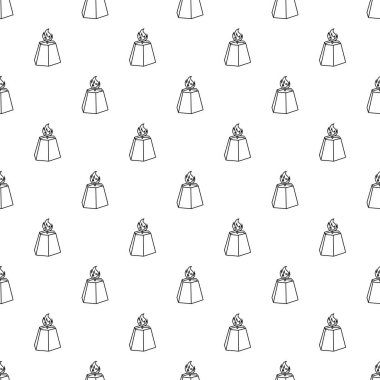 Altıgen mum tasarlamak vektör sorunsuz