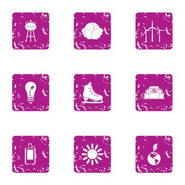 Uyum simgeler kümesi, grunge tarzı