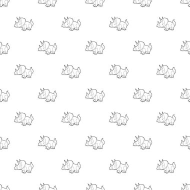 Triceratops tasarlamak vektör sorunsuz