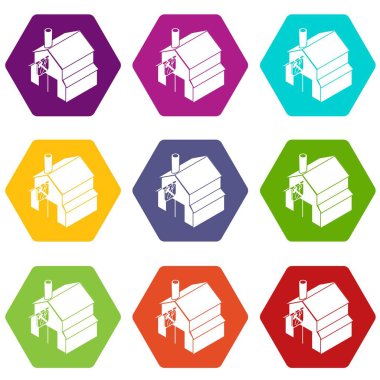 9 vektör Smithy Icons set