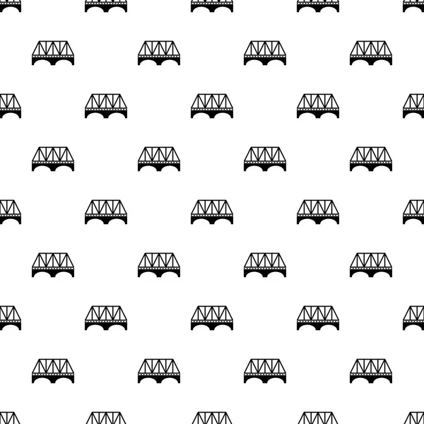 铁路拱桥模式矢量无缝 — 图库矢量图片