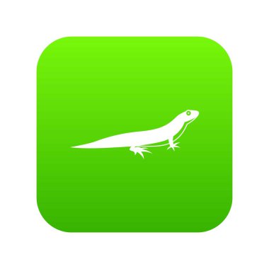 Kertenkele simgesi dijital yeşil