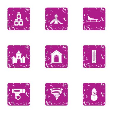 Soğuk Bahçesi simgeler kümesi, grunge tarzı