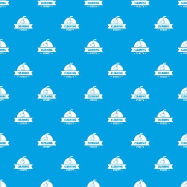 Temizlik saflık desen vektör kesintisiz mavi