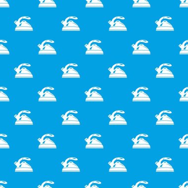 Su ısıtıcısı desen vektör kesintisiz mavi