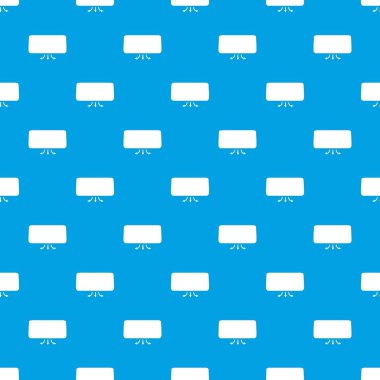 Saç kremi desen vektör kesintisiz mavi