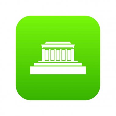 Bina simgesini dijital yeşil