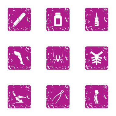 Karışım simgeler kümesi, grunge tarzı