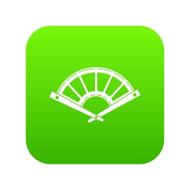 Fan simge dijital yeşil