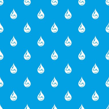 Damla petrol desen vektör kesintisiz mavi