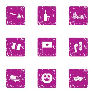 Muhalefet simgeler kümesi, grunge tarzı